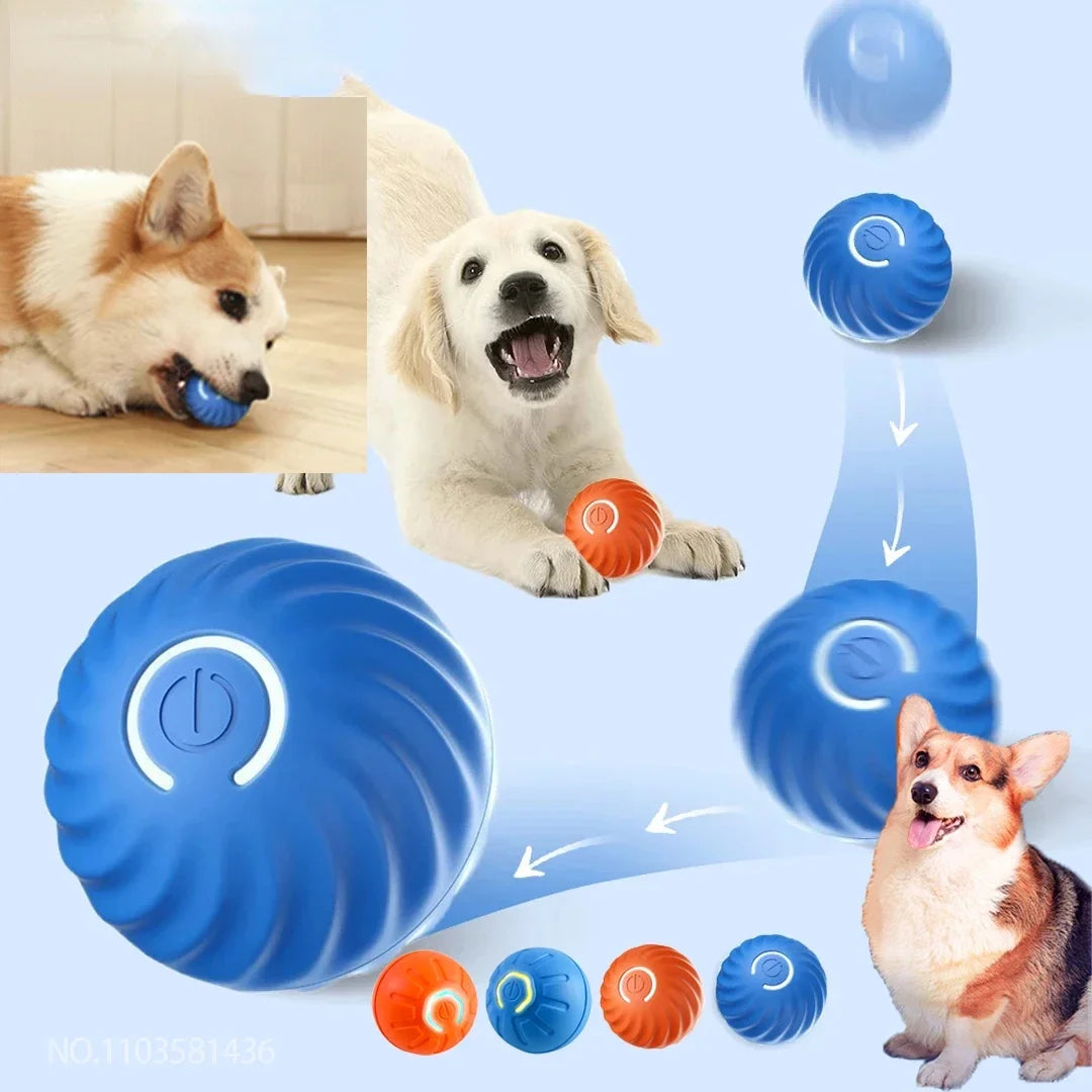 New Smart Pet Toy Ball Electric Interactive Game Automatic Jumping