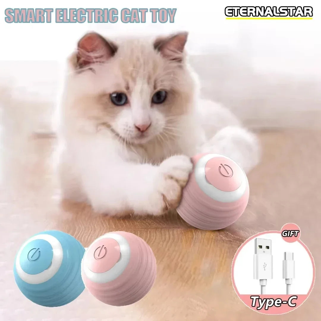 New Smart Pet Toy Ball Electric Interactive Game Automatic Jumping