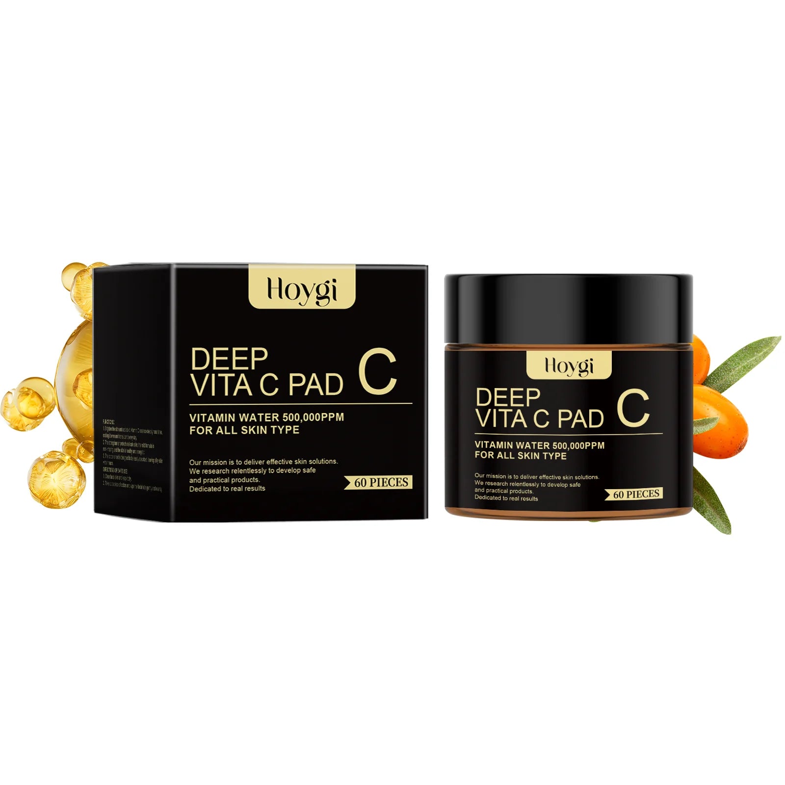 Turmeric Exfoliating Pads, Gentle Cleansing & Brightening Facial