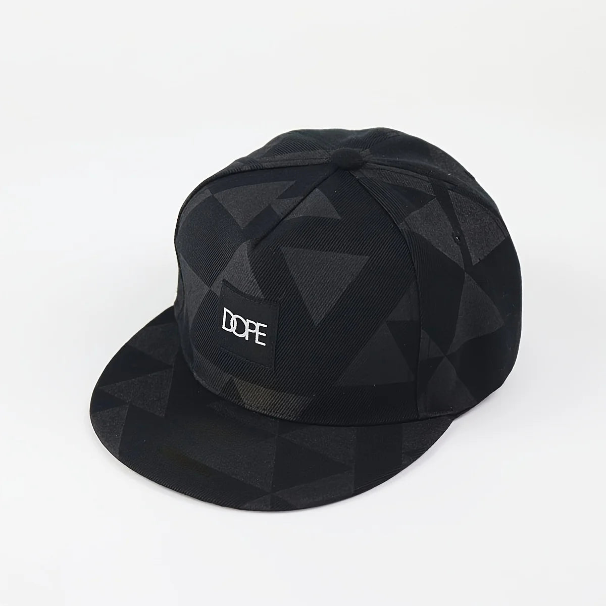 1PC fabric triangle block print street dance