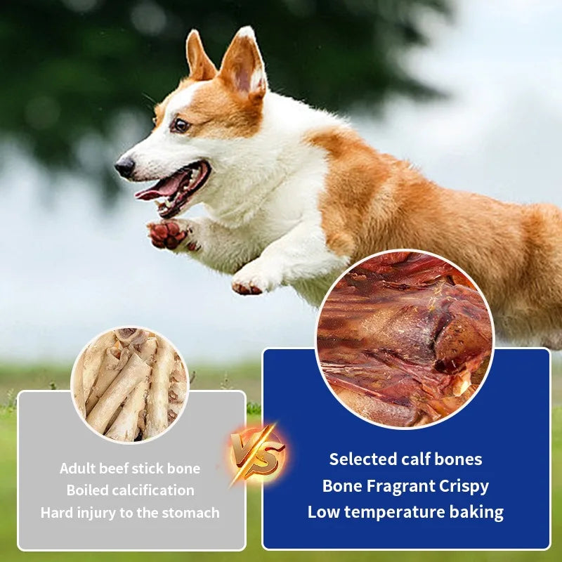 Pet Dog Snacks Crispy Beef Stick Bone Large Size Grinding Teeth Snacks
