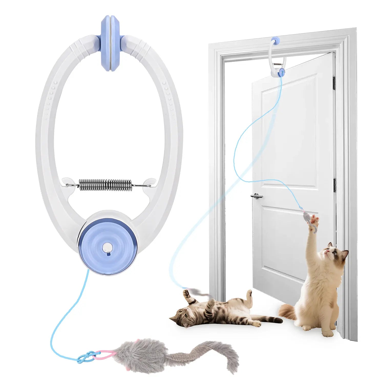 Cat Toys Electric Door Hanging Cat Toy Interactive Cat Toy