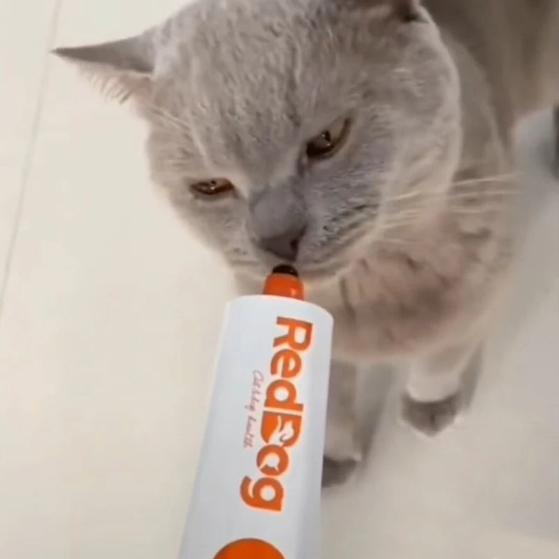 Pet Nutritional Gel REDDOG For Kitten Young Cat And Dog,  Supplement Strengthen Physique Coat Skin Health