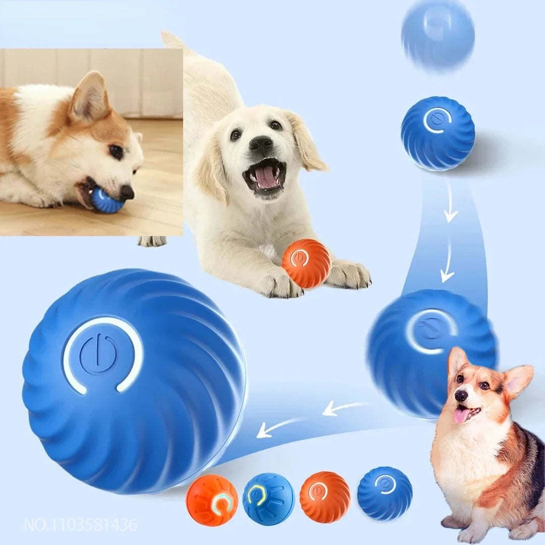 New Smart Pet Toy Ball Electric Interactive Game Automatic Jumping