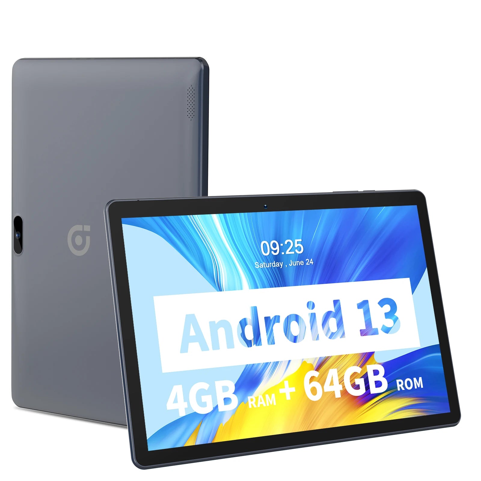 10.1 Inch Tablet PC Android 13 64 GB Quad Core Touch Screen