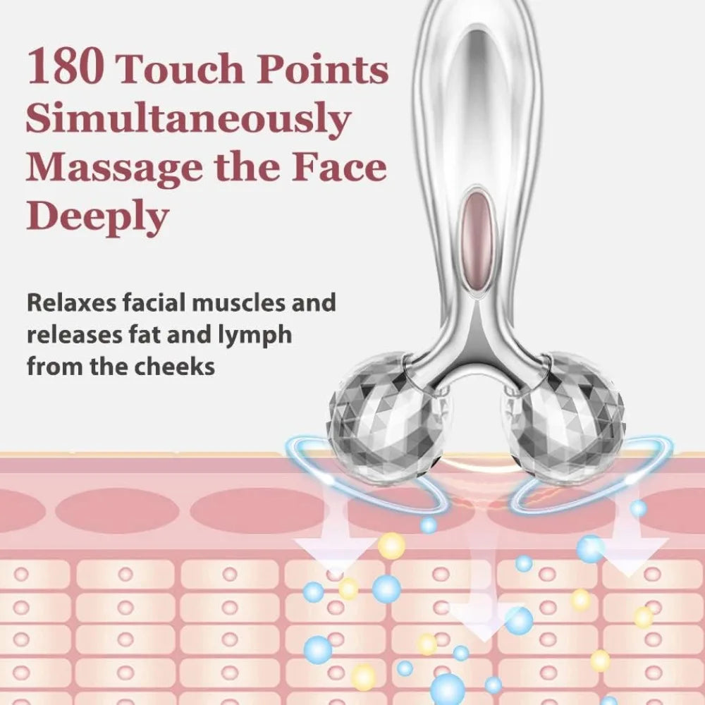 Stainless Steel Gua Sha and Face Roller Set