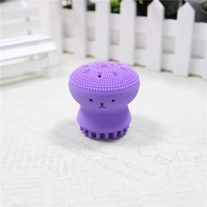 Exfoliator Tool Silicone Face Cleansing Brush Facial Deep Pore Skin Care Scrub