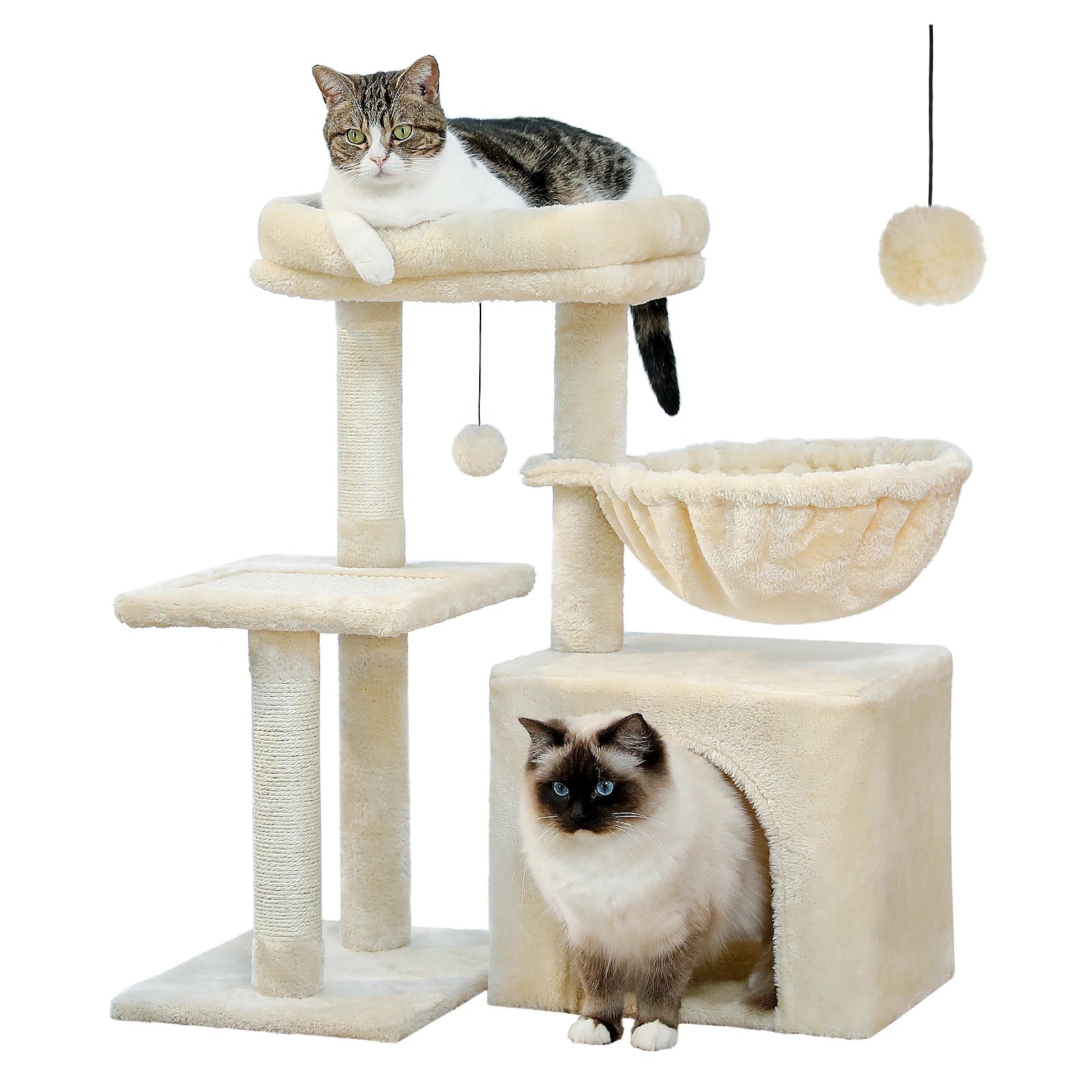 Cat tree Cat Tower for Indoor Cats 2 Styles Cat Activity Tree