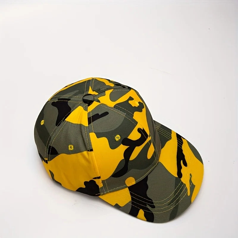 1PC camouflage baseball cap - breathable, adjustable