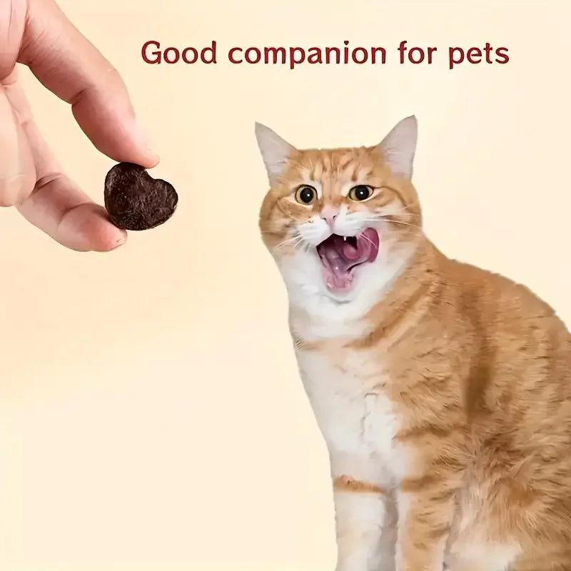 Freeze-Dried Cat Treats,Pet Food for Dogs, Iron-Rich Dog Cat Treats