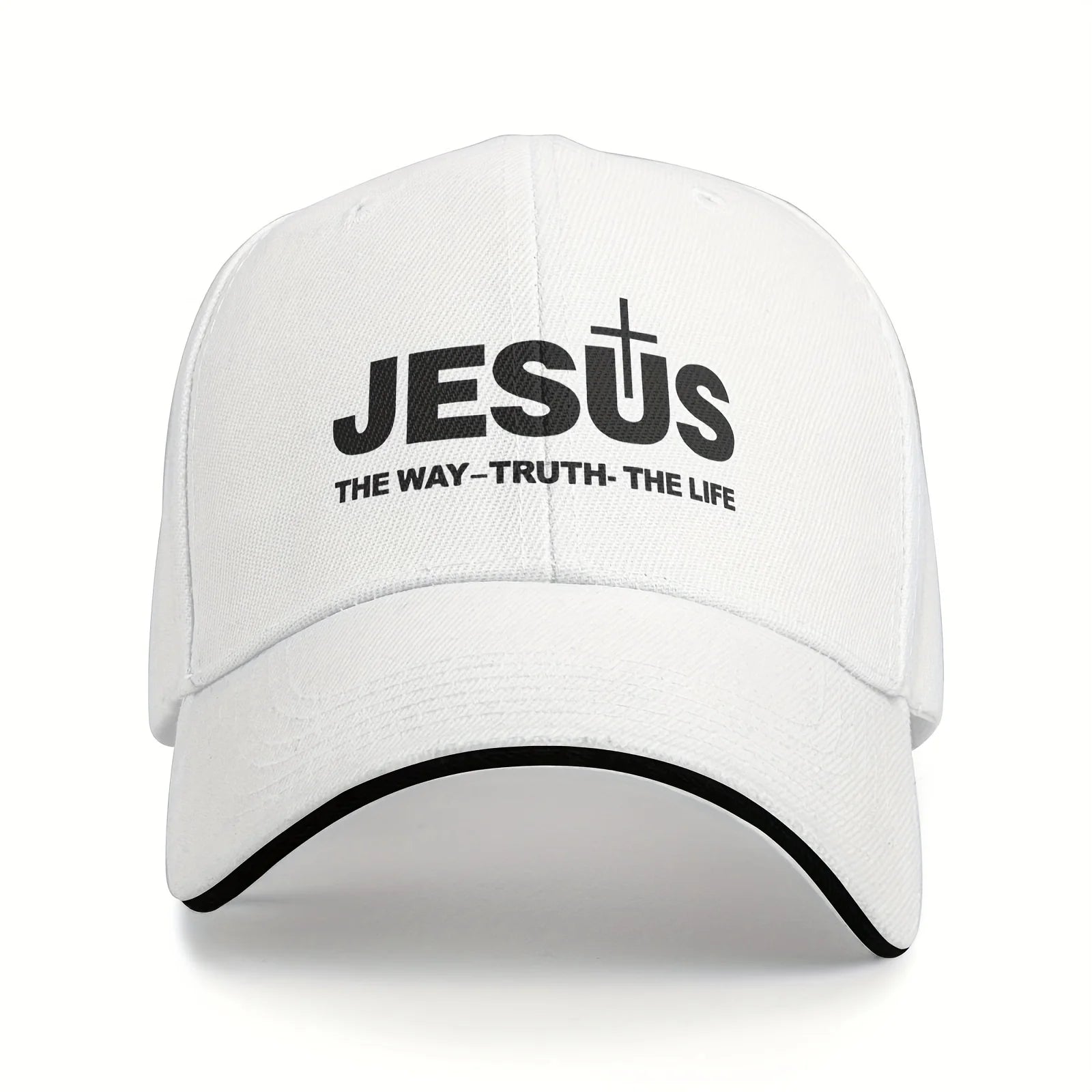1 Jesus Cross Printed Baseball Cap Men and Women