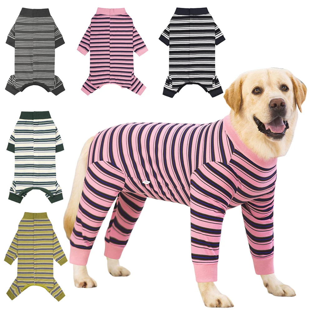 Full Cover Dog Jumpsuit Dog Recovery Suit After Surgery  Pet Claming Pajamas for Small Medium Large Dogs