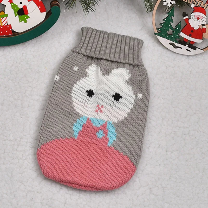 Cute Pet Dog Sweater for Small Dogs Winter Warm Puppy Cat Clothes