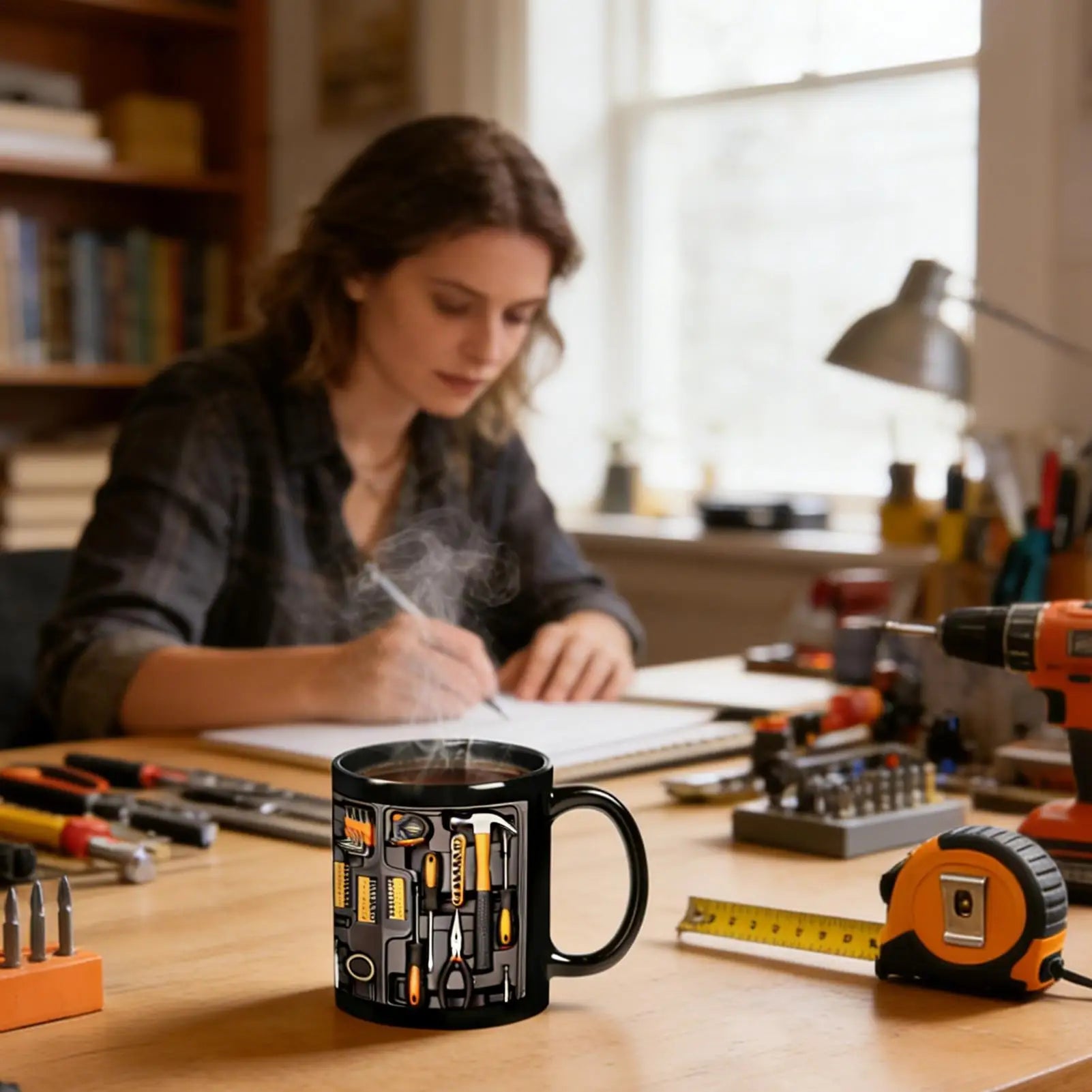 Coffee Cup Toolbox Themed
