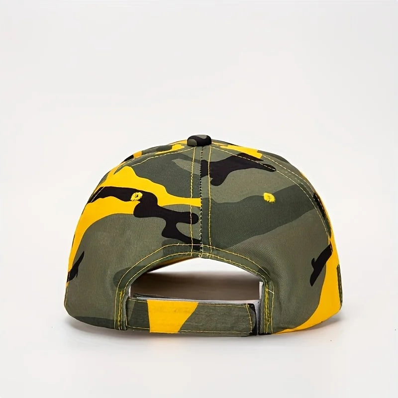 1PC camouflage baseball cap - breathable, adjustable